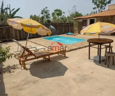 Sítio com uma linda casa recém construída com um excelente acabamento