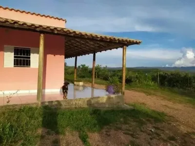 Sitio de 3.5 M² com Vista Definitiva pra Serra do Cipó e Casa de 3Qurtos!